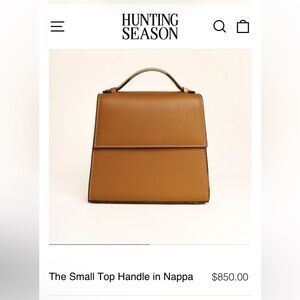 Hunting Season Small Top Handle Bag
